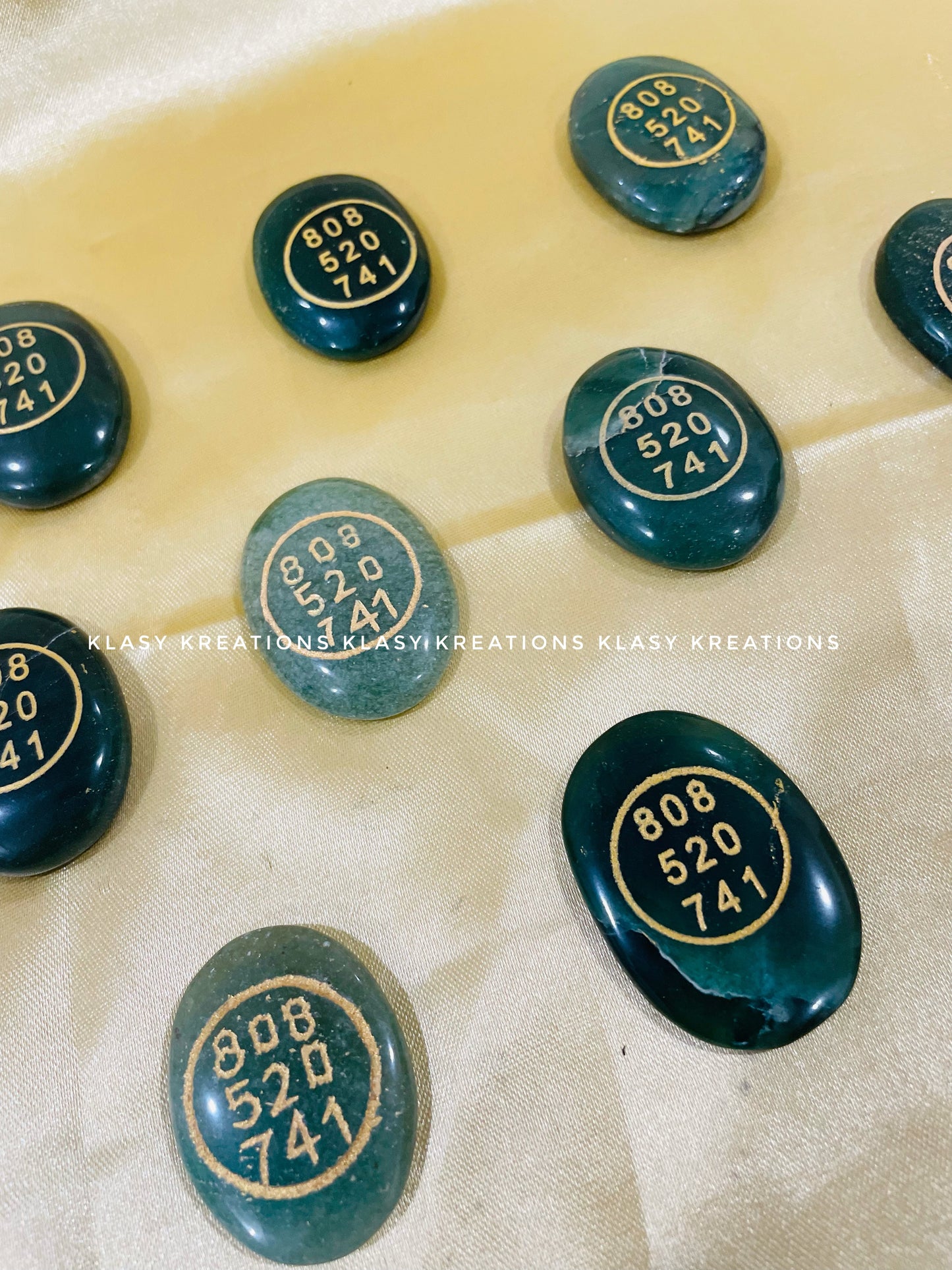 Green Jade Money Zibu Coin