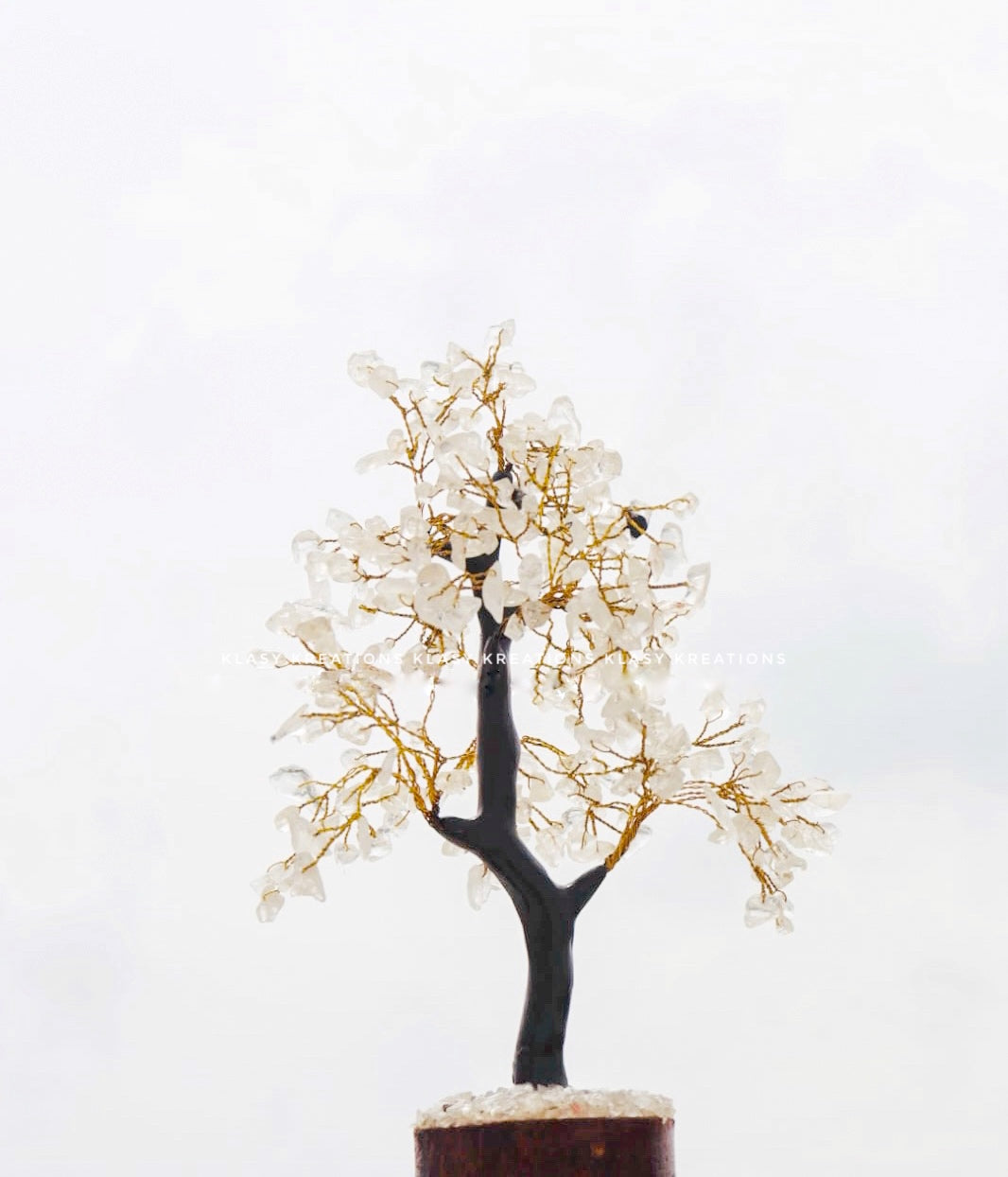 Clear Quartz Crystal Tree - 300 Chips