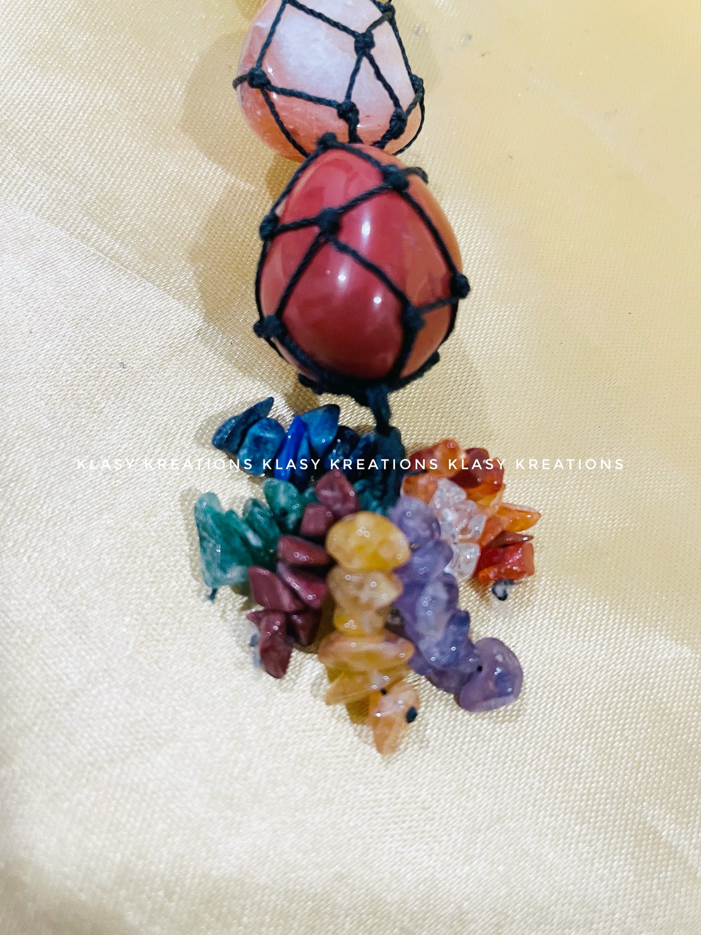 Seven Chakra Crystal Hanger - Chakra Alignment | Aura Healing | Energy Flow