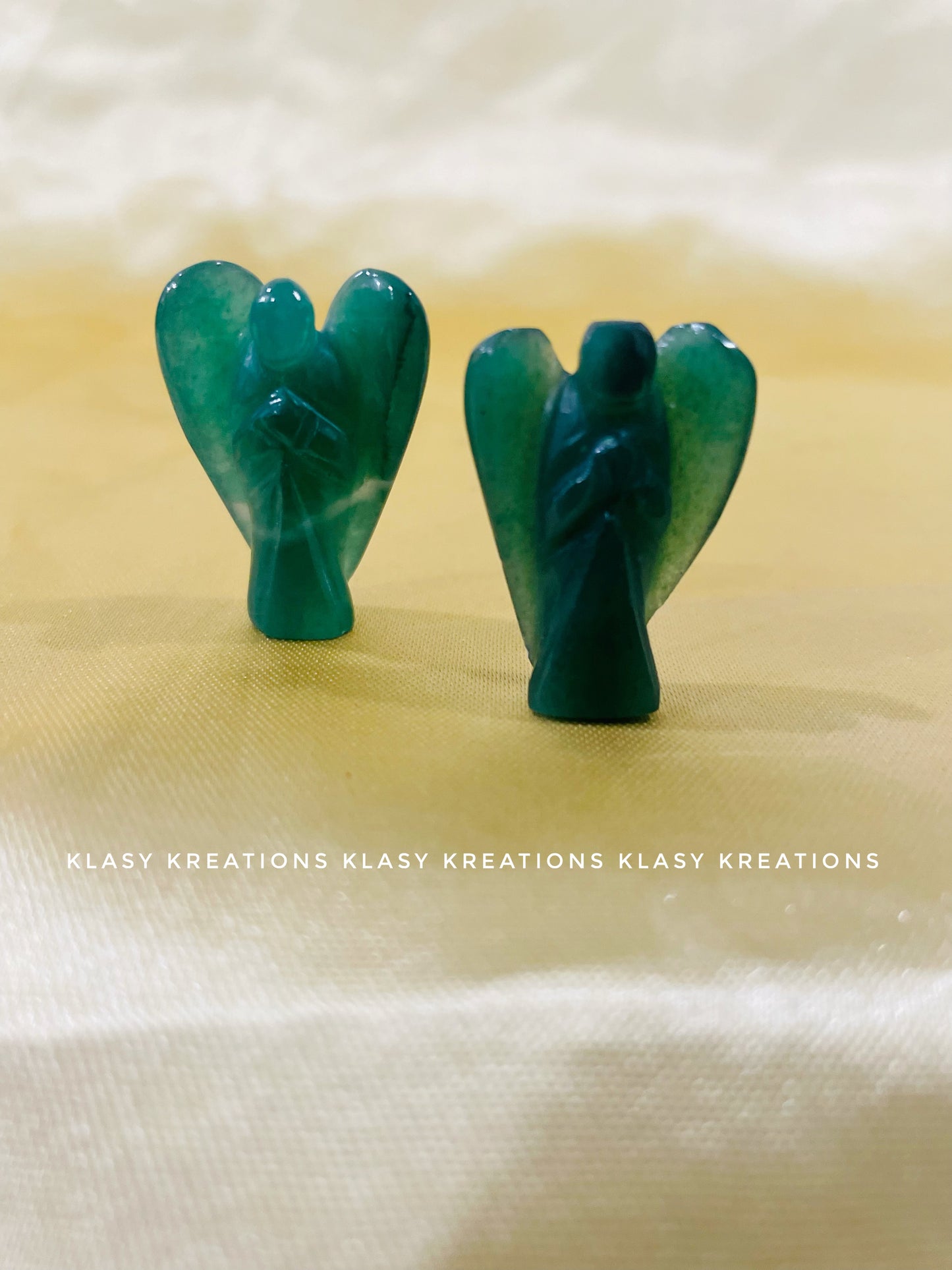 Green Jade Angel - Guardian of Abundance & Harmony