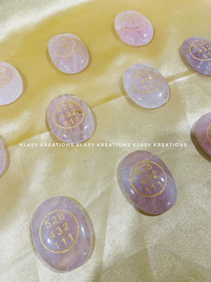 Love Rose Quartz Zibu Coin