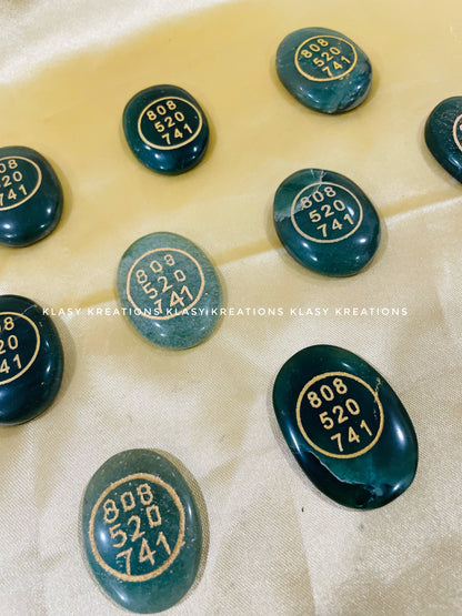 Green Jade Money Zibu Coin