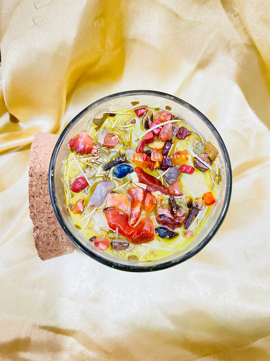 Focus, Favour & Manifestation Candle Jar