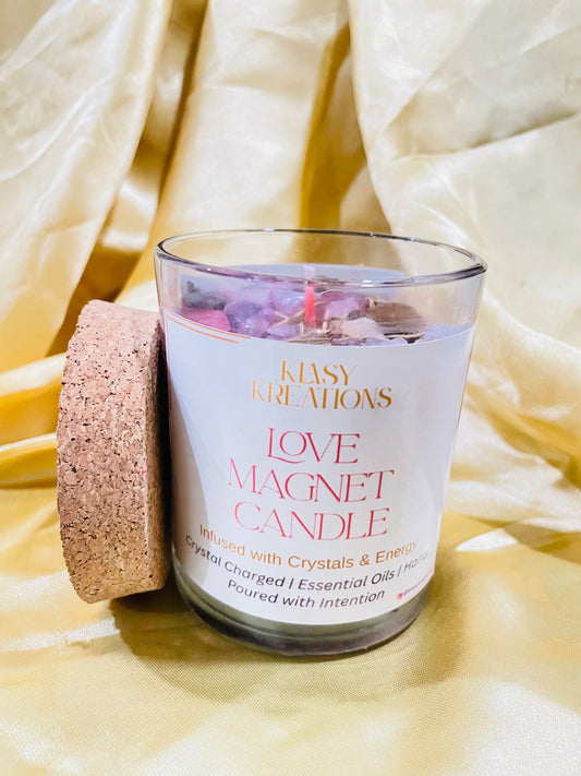 Love Magnet Candle Jar