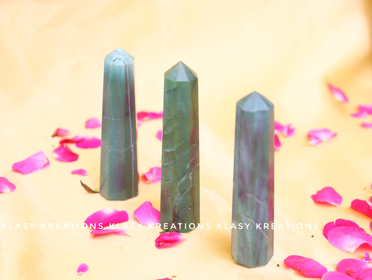 Green Jade Wand - Luck | Prosperity | Emotional Wisdom
