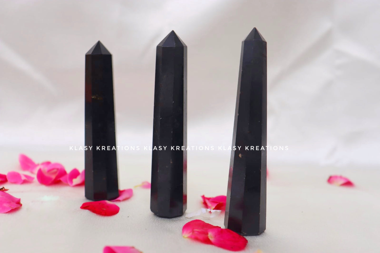Black Tourmaline Wand - Protection | Grounding | EMF Shield