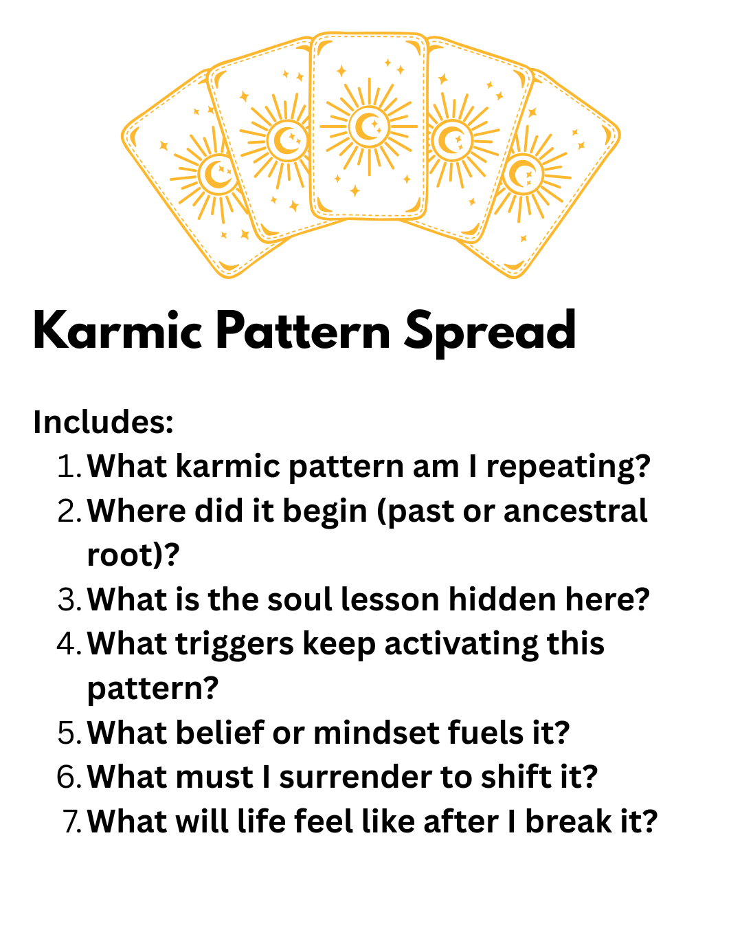 Karmic Pattern Spread