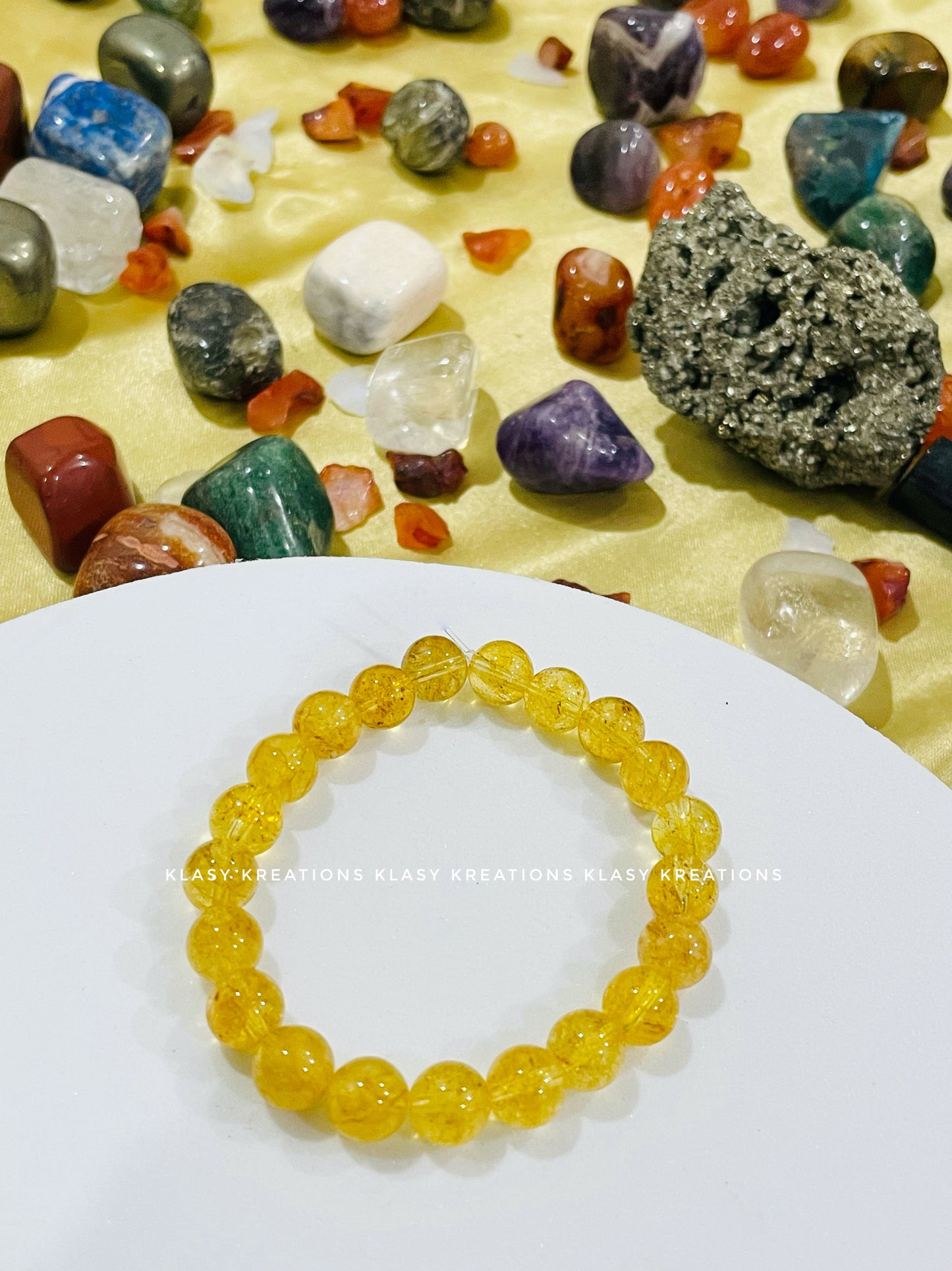 Citrine Bracelet - Money, Joy, Manifestation
