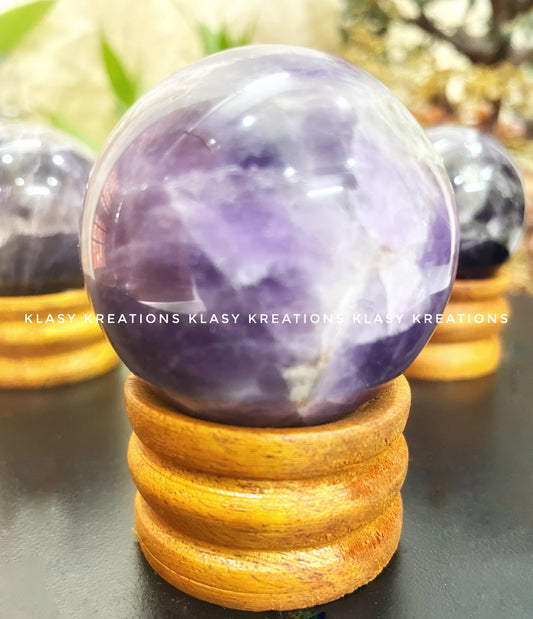 Amethyst Sphere (180g - 250g) - Spiritual Awakening | Peace | Intuition