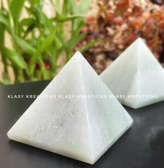Green Jade Pyramid - Abundance | Harmony | Growth