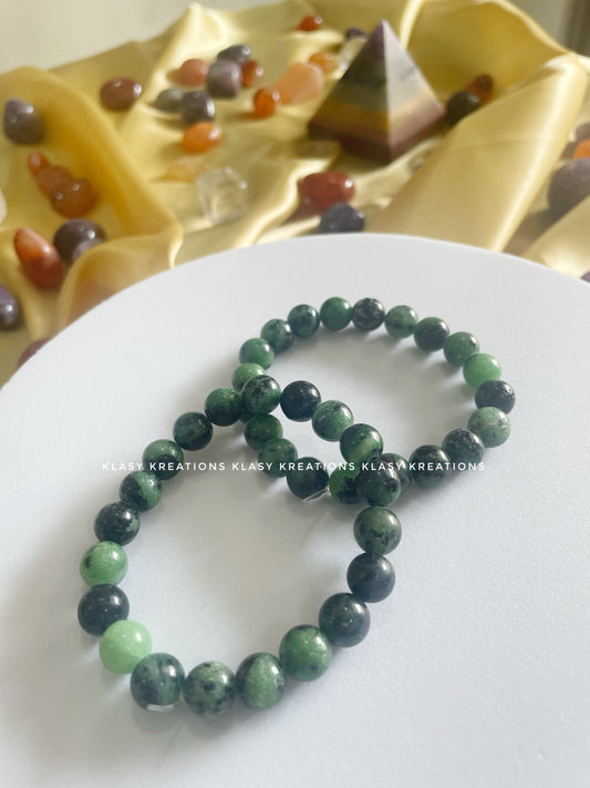 Ruby Zoisite Bracelet - Ambition, Personal Drive, Passion