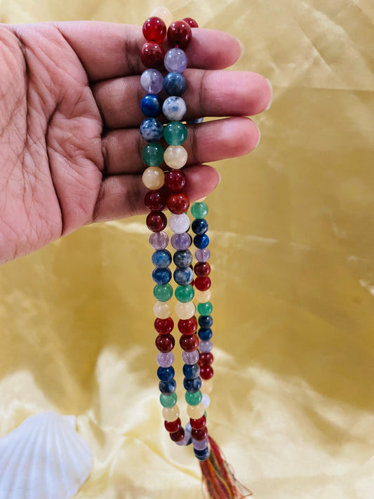 7 Chakra Healing Mala (108 Beads)