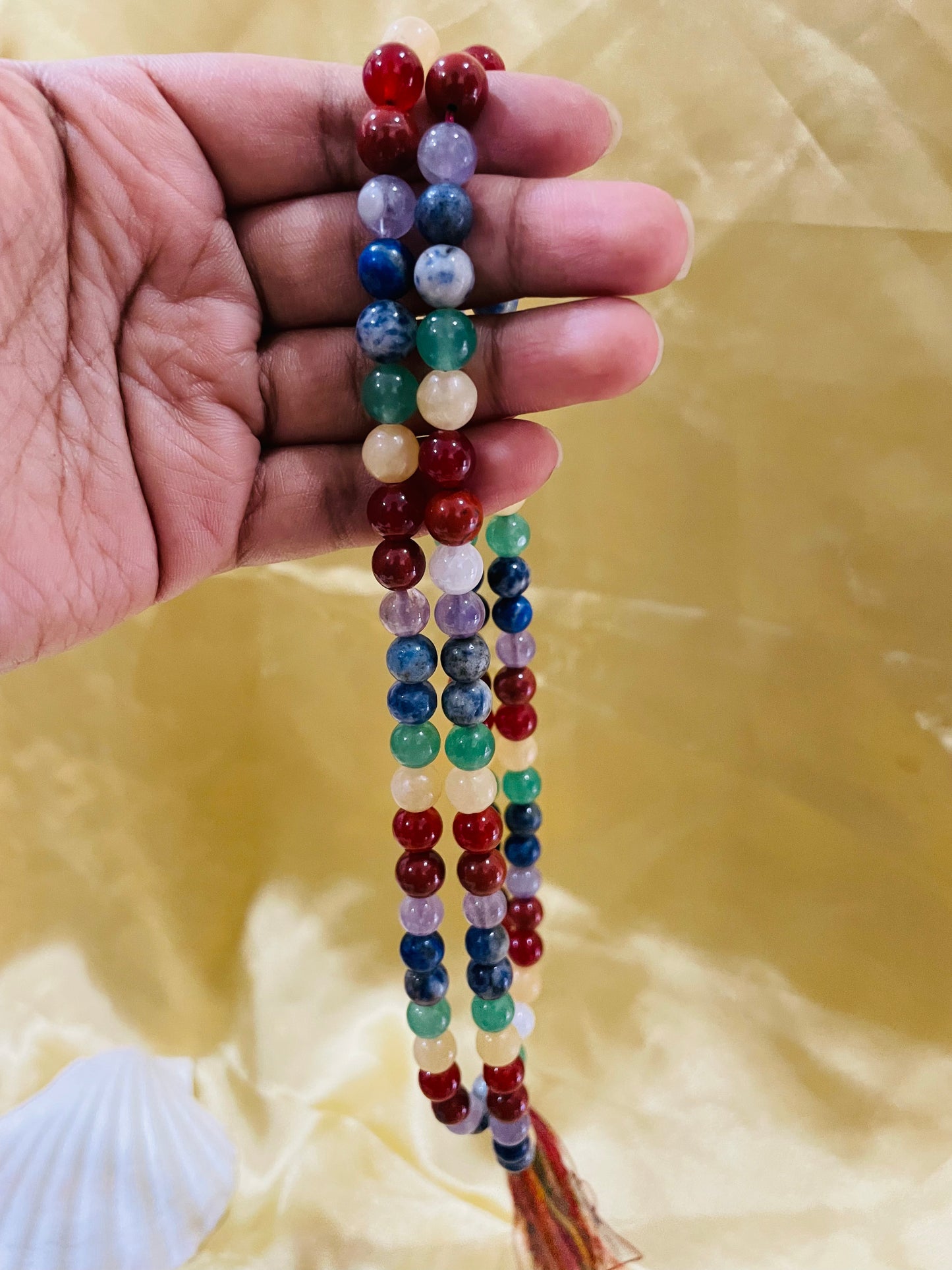 7 Chakra Healing Mala (108 Beads)
