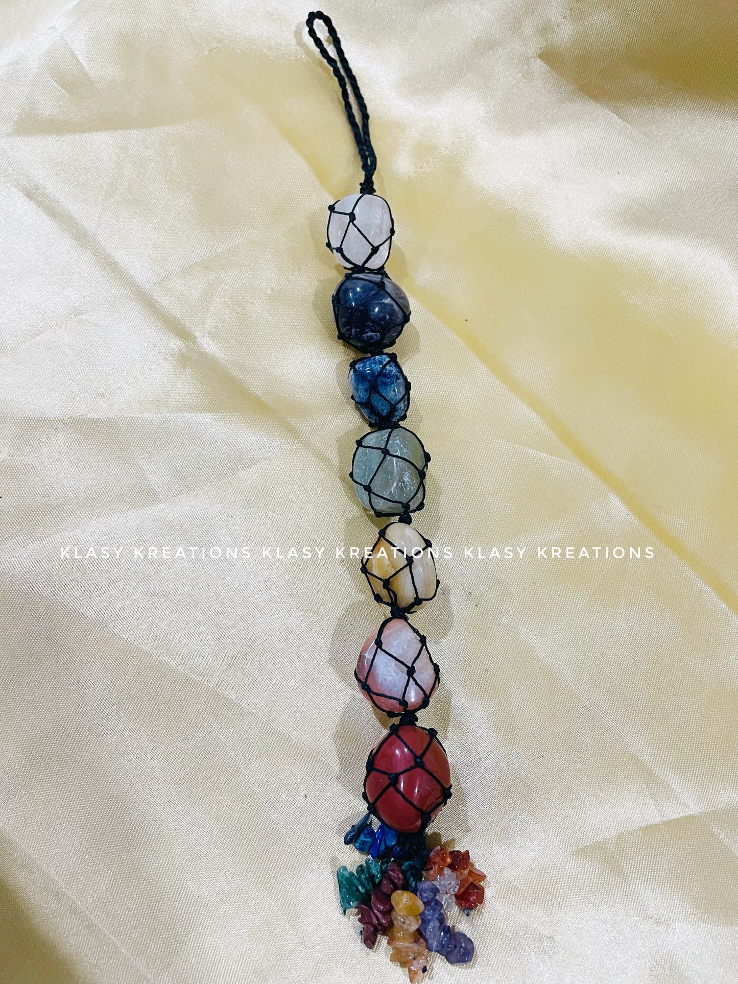 Seven Chakra Crystal Hanger - Chakra Alignment | Aura Healing | Energy Flow
