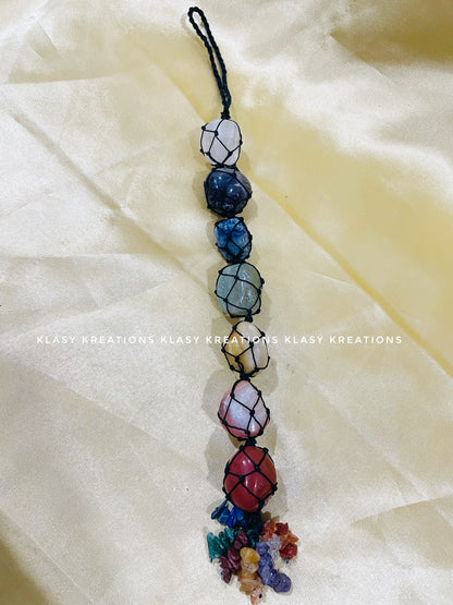 Seven Chakra Crystal Hanger - Chakra Alignment | Aura Healing | Energy Flow
