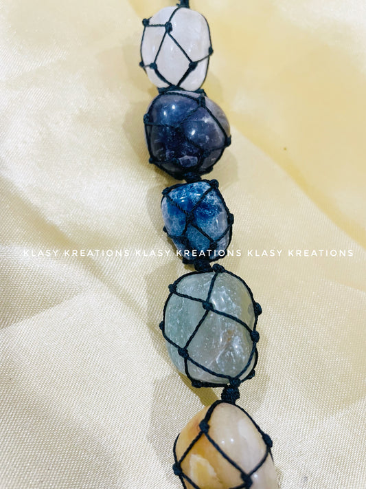 Seven Chakra Crystal Hanger - Chakra Alignment | Aura Healing | Energy Flow