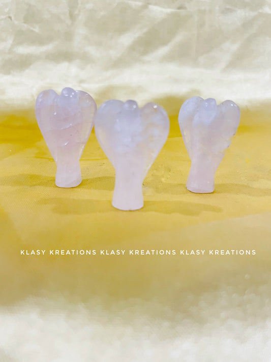 Rose Quartz Angel - Guardian of Love & Compassion