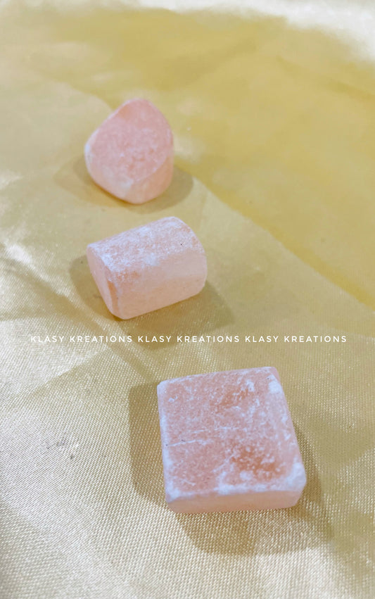 Orange Selenite Tumble - Energy Clearing | Confidence | Joy - 1Pc