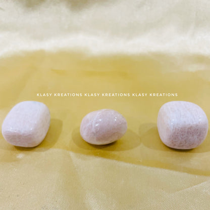 Moonstone Tumble - Feminine Energy | Emotional Healing | Intuition - 1Pc