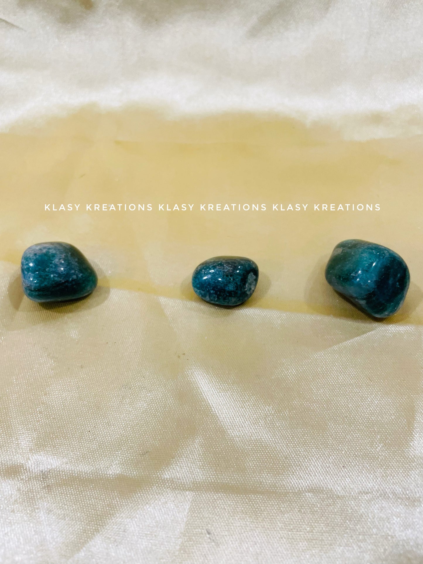 Green Jade Tumble - Luck | Stability | Harmony - 1Pc