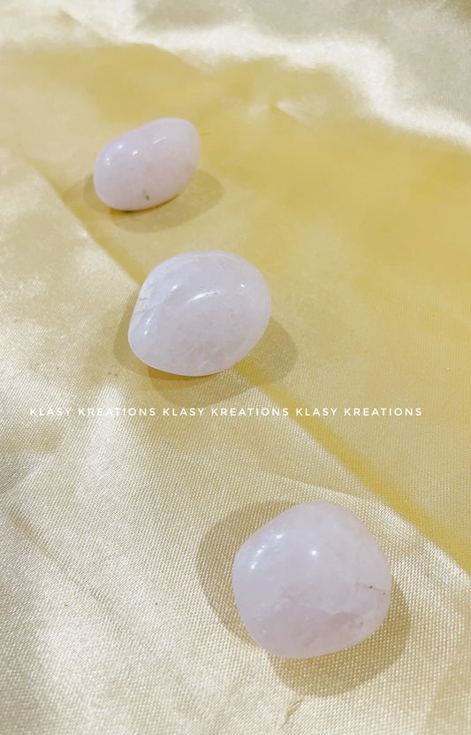 Rose Quartz Tumble - Love | Self-Healing | Harmony - 1Pc