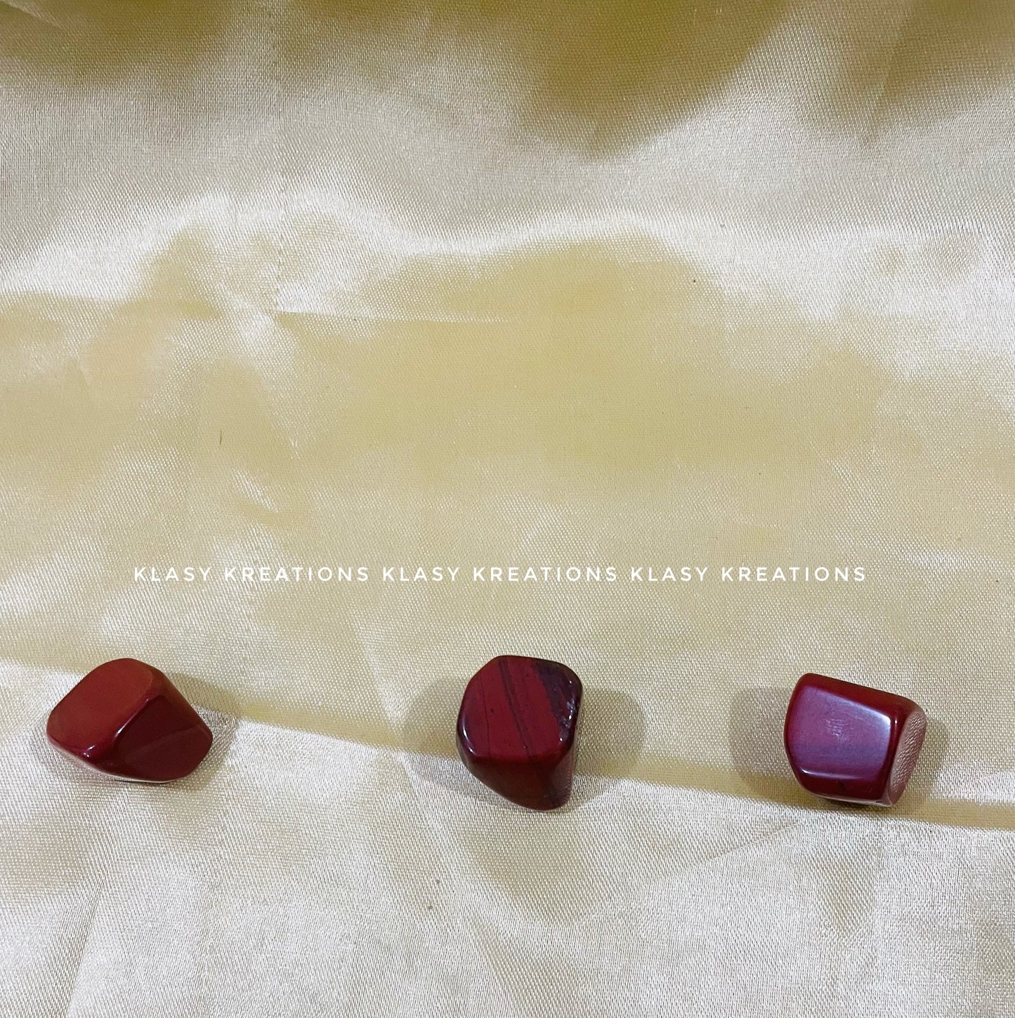 Red Jasper Tumble - Strength | Stability | Grounding - 1Pc