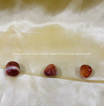 Carnelian Tumble - Confidence | Creativity | Motivation - 1Pc