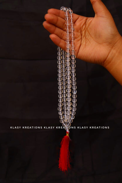 Clear Quartz Mala (108 Beads)