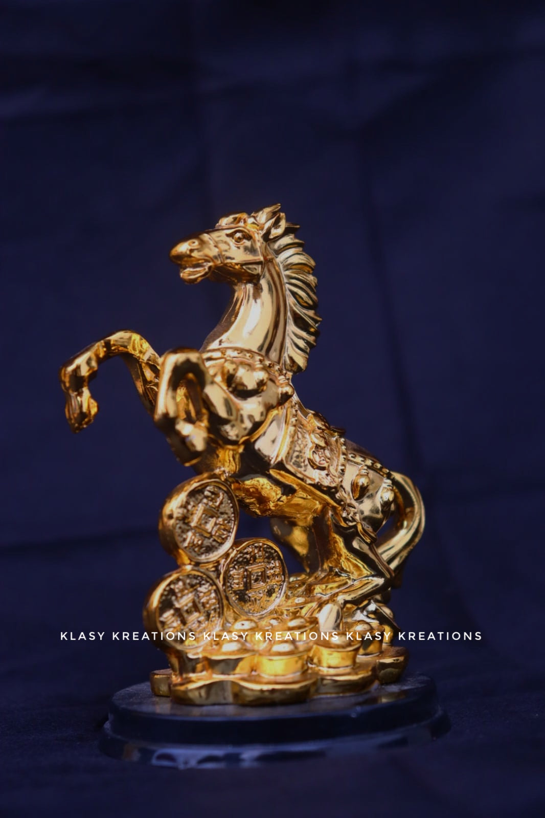 Horse with Coins & Ingots - Victory | Wealth Luck | Speed in Success