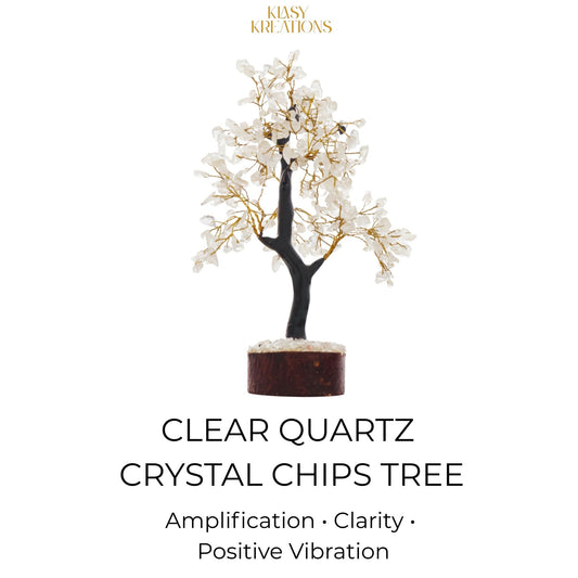 Clear Quartz Crystal Tree - 300 Chips