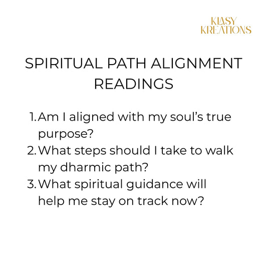 Spiritual Path Alignment Reading