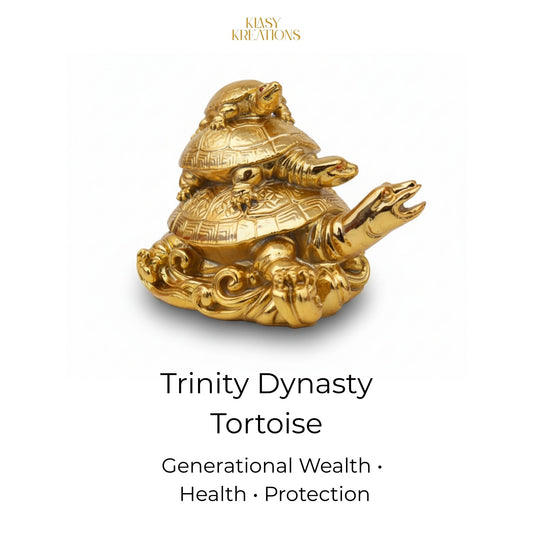 Triple Tortoise - Longevity | Generational Harmony | Health Protection