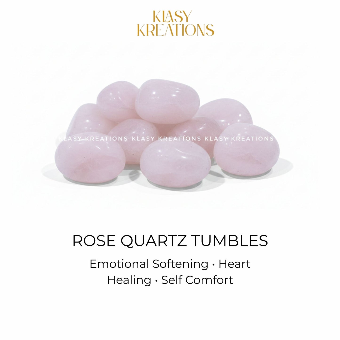 Rose Quartz Tumble - Love | Self-Healing | Harmony - 1Pc
