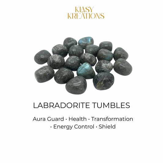 Labradorite Tumble - Transformation | Intuition | Psychic Protection - 1Pc