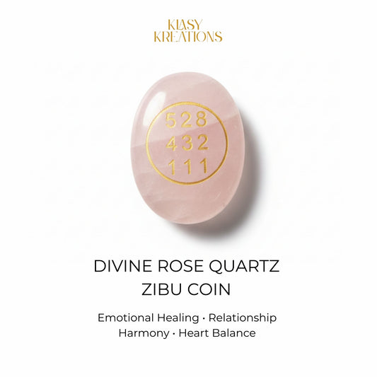 Love Rose Quartz Zibu Coin