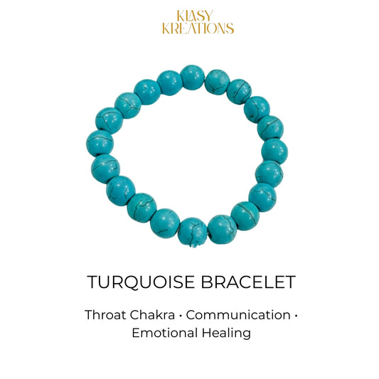 Turquoise Bracelet - Truth, Emotional Healing, Protection