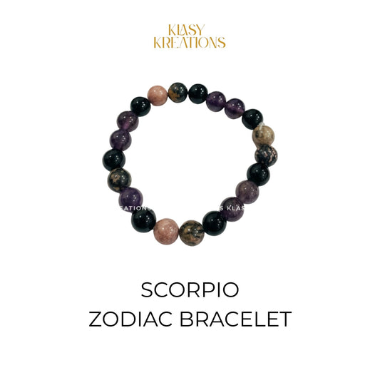 Scorpio Zodiac Bracelet - Protection | Healing | Intuition