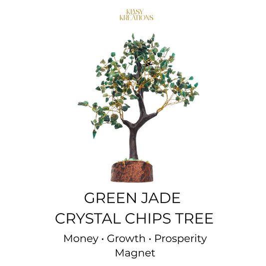 Green Jade Crystal Tree - 300 Chips