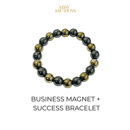 Business Magnet & Success Bracelet