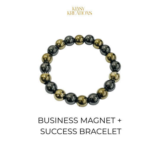 Business Magnet & Success Bracelet