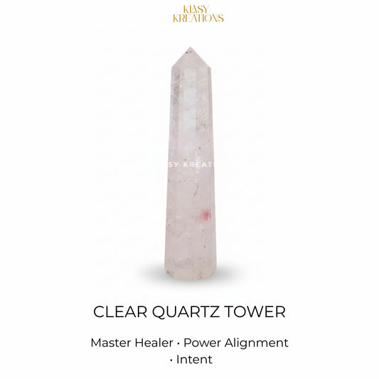 Clear Quartz Wand - Amplification | Clarity | Manifestation