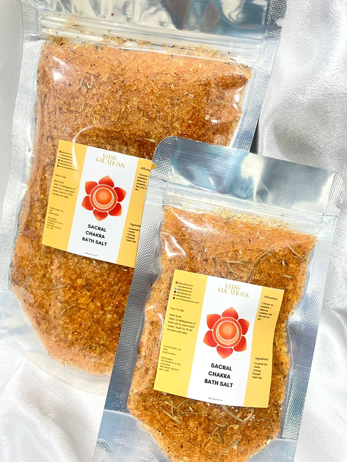Sacral Chakra Flow Soak Bath Salt