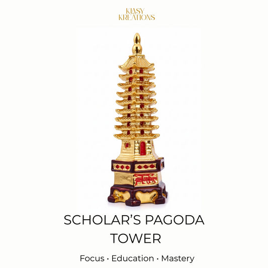 Feng Shui Education Tower (Pagoda Tower) - Wisdom | Focus | Career Growth