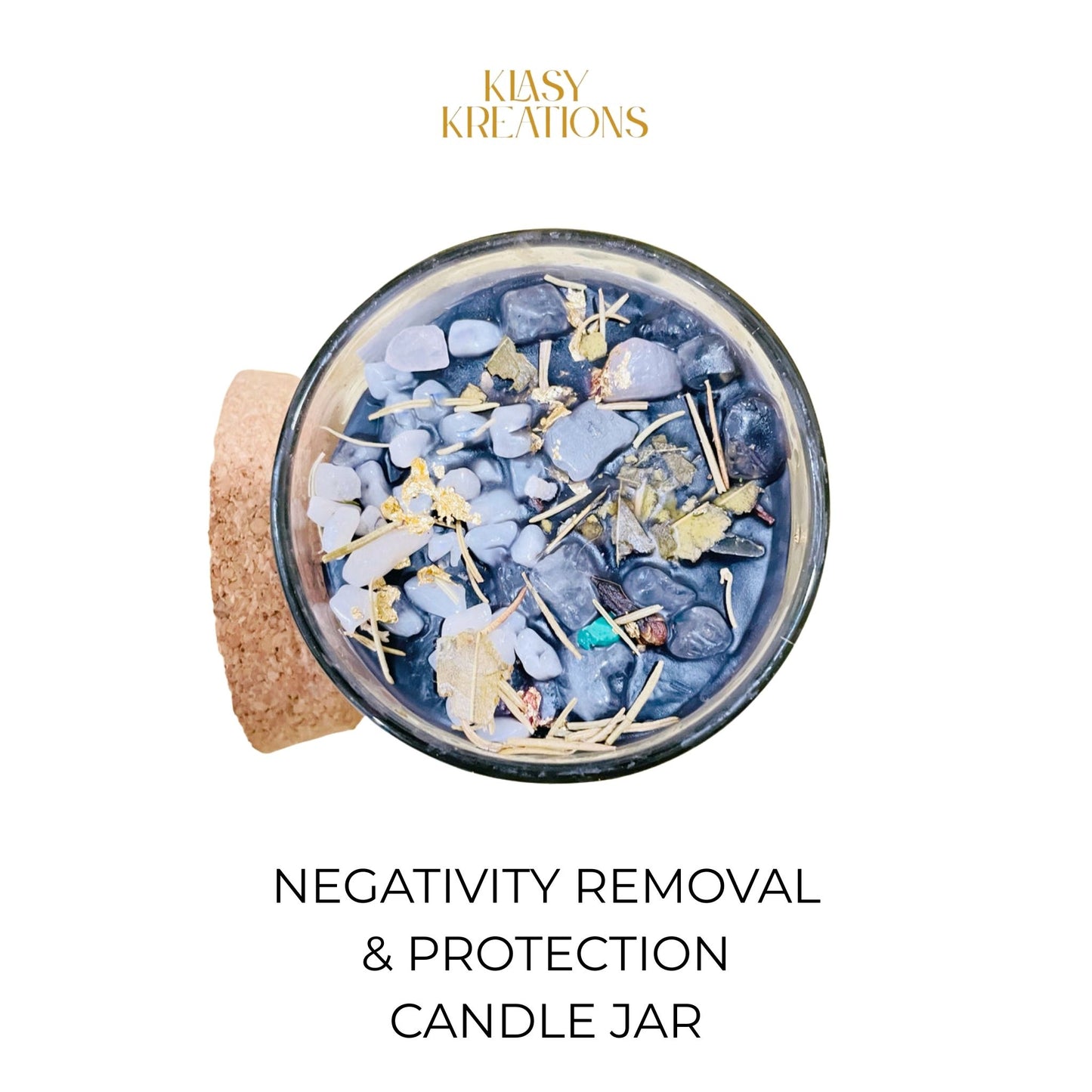 Negativity Removal & Protection Candle Jar