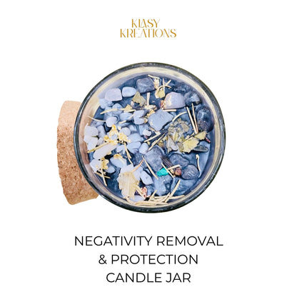 Negativity Removal & Protection Candle Jar