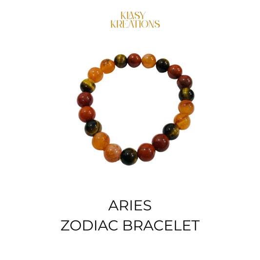 Aries Zodiac Bracelet - Courage | Action | Fire Alignment