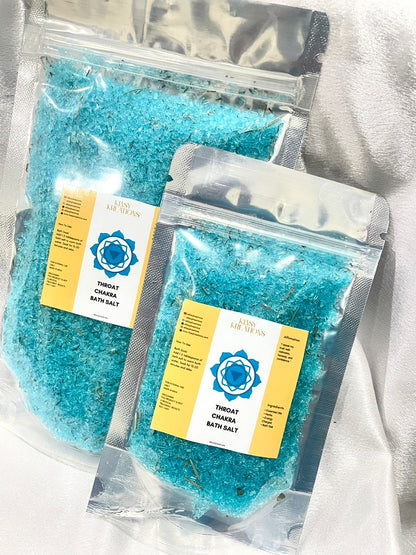Throat Chakra Expression Soak Bath Salt