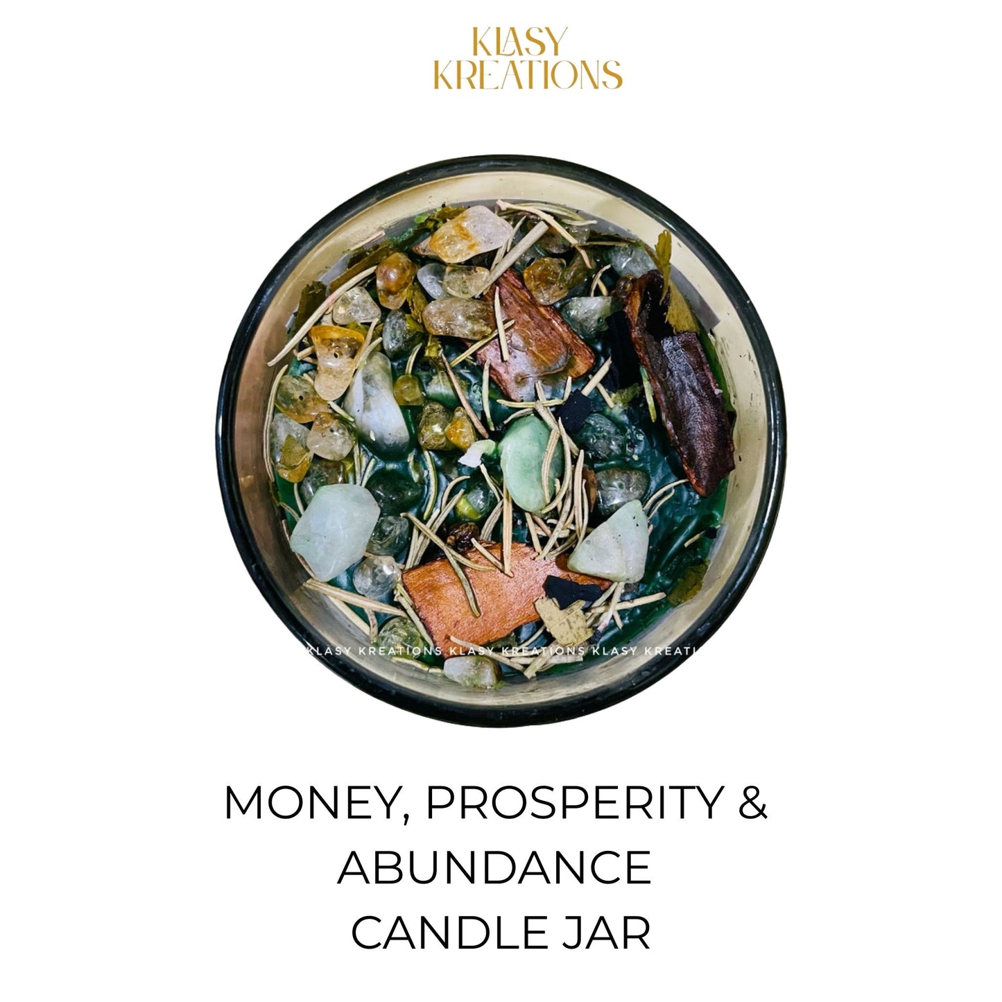 Money, Prosperity & Abundance Candle Jar