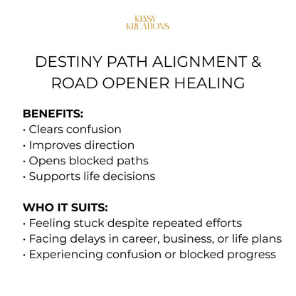 Destiny Path Alignment & Road Opener Healing