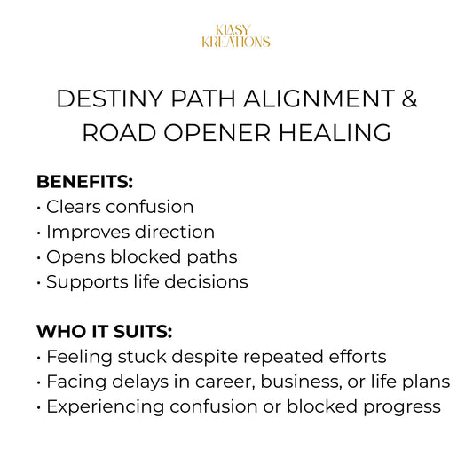 Destiny Path Alignment & Road Opener Healing